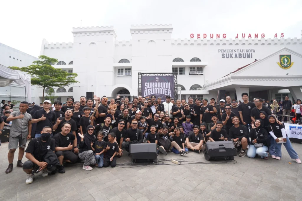 Sukabumi Drummmer Ngariung Deui di Plaza Gedung Juang