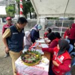 Bakti Sosial di Baros Sukabumi, Kolaborasi Lintas Sektor Suguhkan Donor Darah dan Layanan Kesehatan Gratis