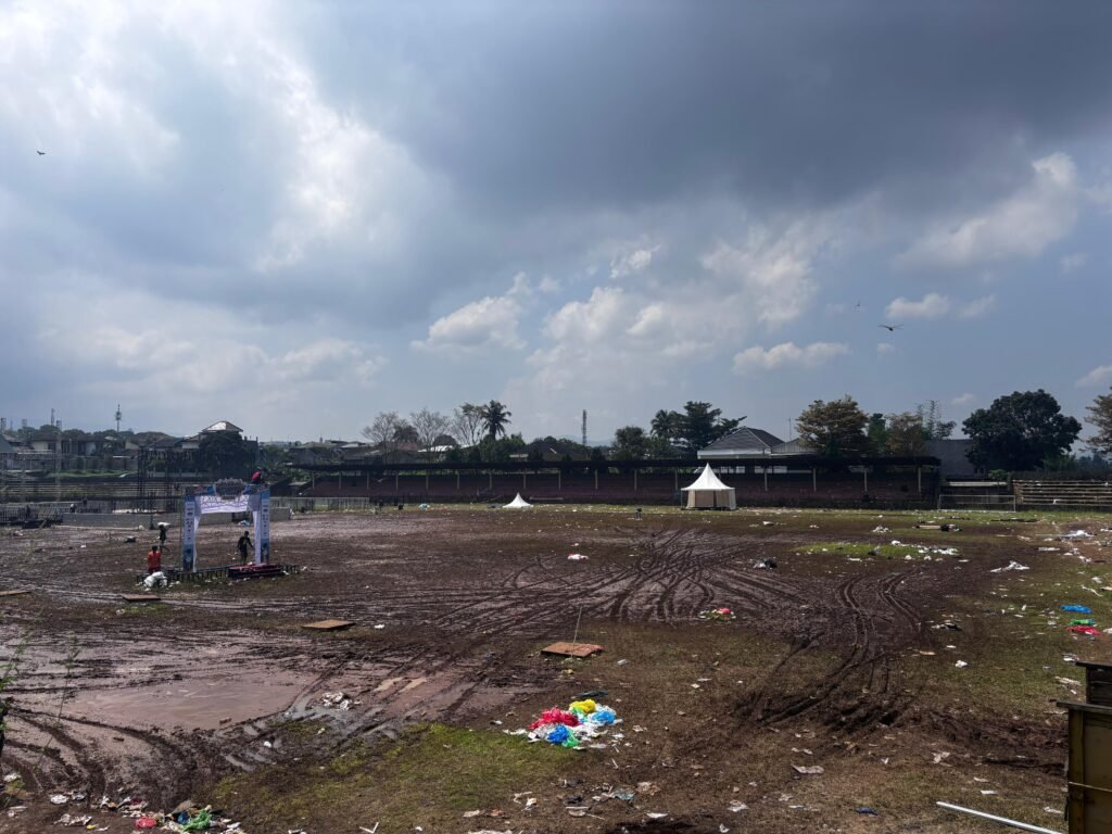 Ini Tanggapan Disporapar Kota Sukabumi Soal Stadion Suryakencana Pasca Konser