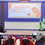 Semangat Berbagi, Milad ke-23 D-III Keperawatan UMMI Gelar Donor Darah
