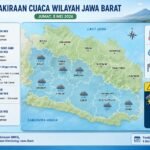 Cuaca Jabar Hari Ini: Sukabumi, Bogor hingga Garut Berpotensi Diguyur Hujan