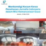 Menkomdigi Kecam Keras Penahanan Tiga Jurnalis Indonesia yang Ikut Misi Kemanusian Gaza