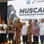 Hiswana Migas Sukabumi Gelar Muscab, Eten Rustandi Kembali Jadi Ketua