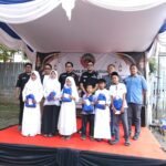 Milad Ke-5 Widal Foundation Jadi Momentum Santunan 300 Anak Yatim di Sukabumi