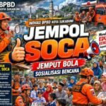 BPBD Sukabumi Gulirkan Inovasi“JEMPOL SOCA”, Jemput Bola Edukasi Kebencanaan ke Tengah Warga