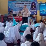Hari Pertama MPLS, FPK Kota Sukabumi Tanamkan Wawasan Kebangsaan ke Ratusan Siswa Baru SMPN 14 Baros