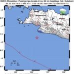 Gempa M 4,1 Guncang Barat Daya Sukabumi, BPBD: Belum Ada Laporan Kerusakan