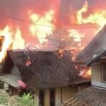Kebakaran Landa Kasepuhah Adat Ciptamulya Sukabumi