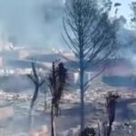 Kebakaran Diduga Dipicu Korsleting Listrik di MCK, 70 Rumah Adat di Kasepuhan Cipta Mulya Ludes Terbakar