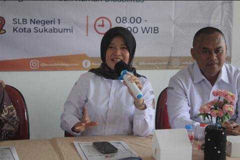 Bawaslu Kota Sukabumi Gandeng SLB Negeri 1, Perkuat Pendidikan Politik Inklusif bagi Penyandang Disabilitas