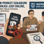 518 ASN Pemkot Sukabumi Terindikasi Judol, Inspektorat Mulai Panggil untuk Klarifikasi