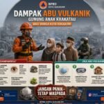 BPBD Kota Sukabumi Imbau Warga Waspada Abu Vulkanik Anak Krakatau, Ini Langkah yang Harus Dilakukan