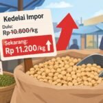 Harga Kedelai Impor di Sukabumi Naik, Kini Rp 11.200 per Kilogram