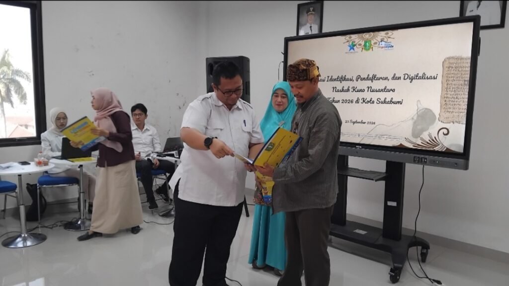 Sosialisasi Identifikasi, Pendaftaran dan Digitalisasi Naskah Kuno Digencarkan di Kota Sukabumi