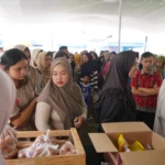 Gerakan Pangan Murah di Cibeureum Sukabumi Tawarkan Beras hingga Daging dengan Harga Terjangkau