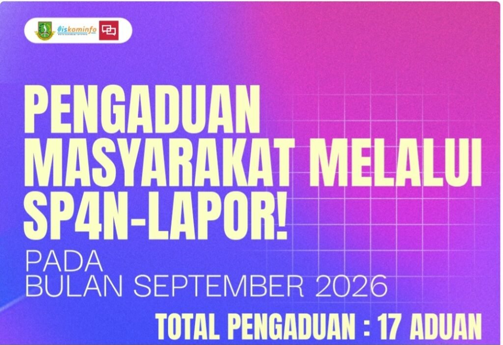 Warga Sukabumi Sampaikan 17 Aduan, DKP3 Jadi Instansi Paling Banyak Dilaporkan